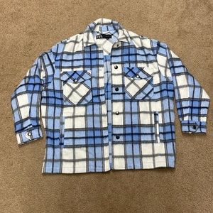 Zara women flannel overshirt. Small